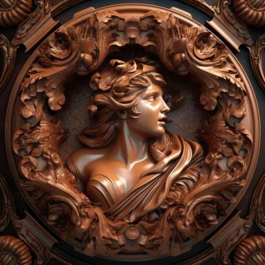Patterns and decorations stl glossy 3 3d model